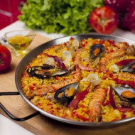 Paella de marisco