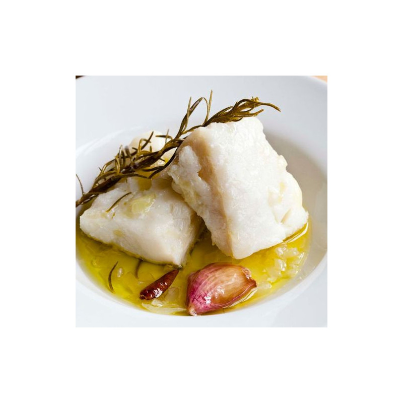 Lomo de bacalao al romero